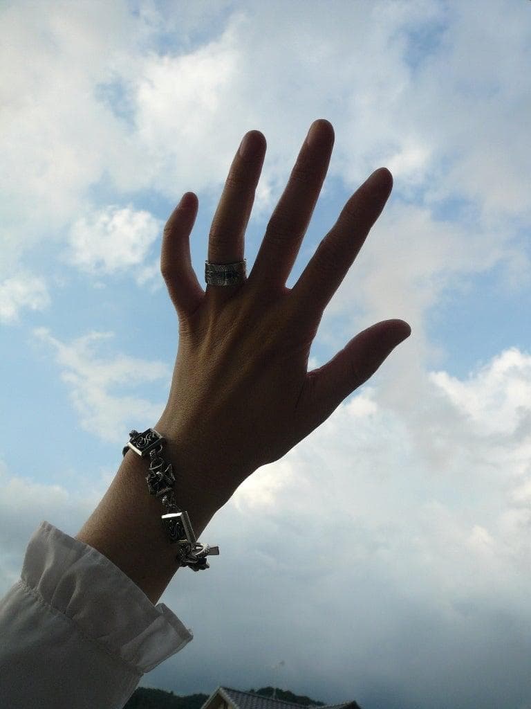 スネイキッドロウズ 初期ブレスレット バンダナとステッカー付