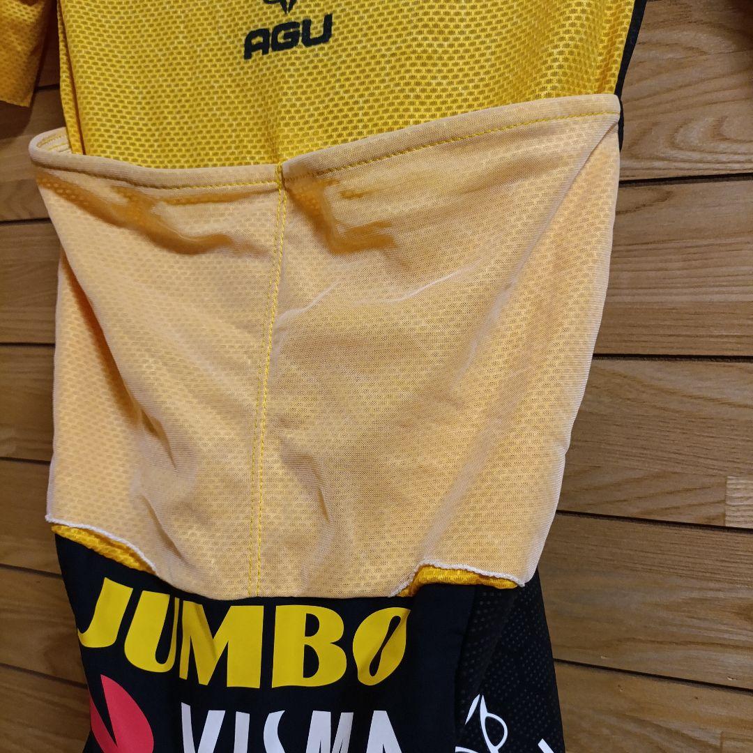 支給品　Jumbo visma　メッシュロードスーツ　トムデュムラン　ヴィスマ