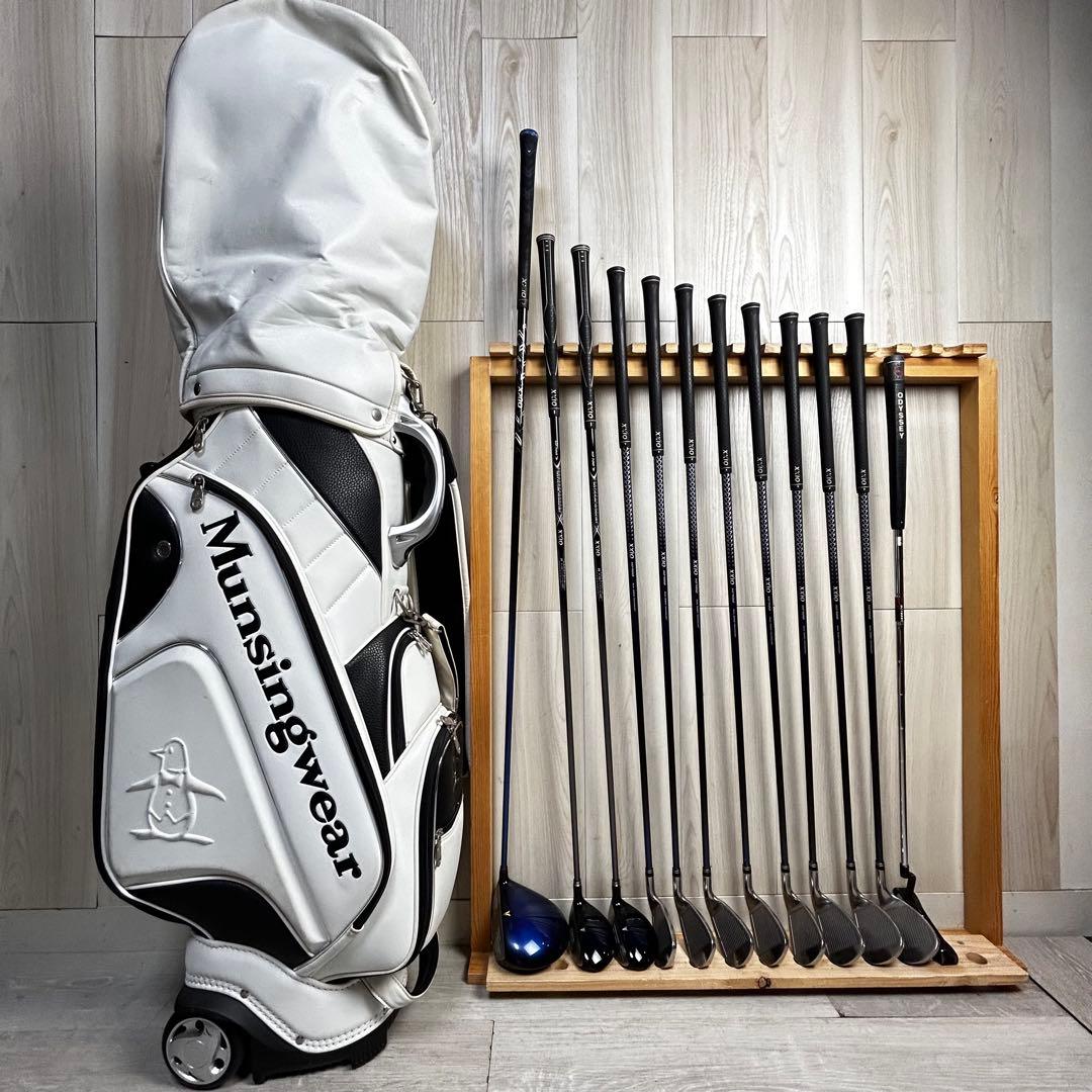 【メンズ左】ゼクシオ 希少！レフティ メンズゴルフセット マンシング　左