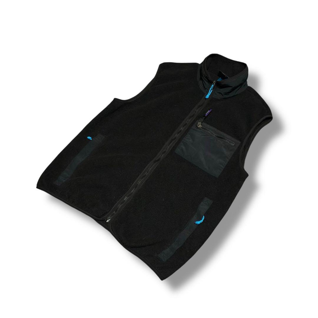［23aw］Patagonia“シンチラベスト“フリース パタゴニア ブラック