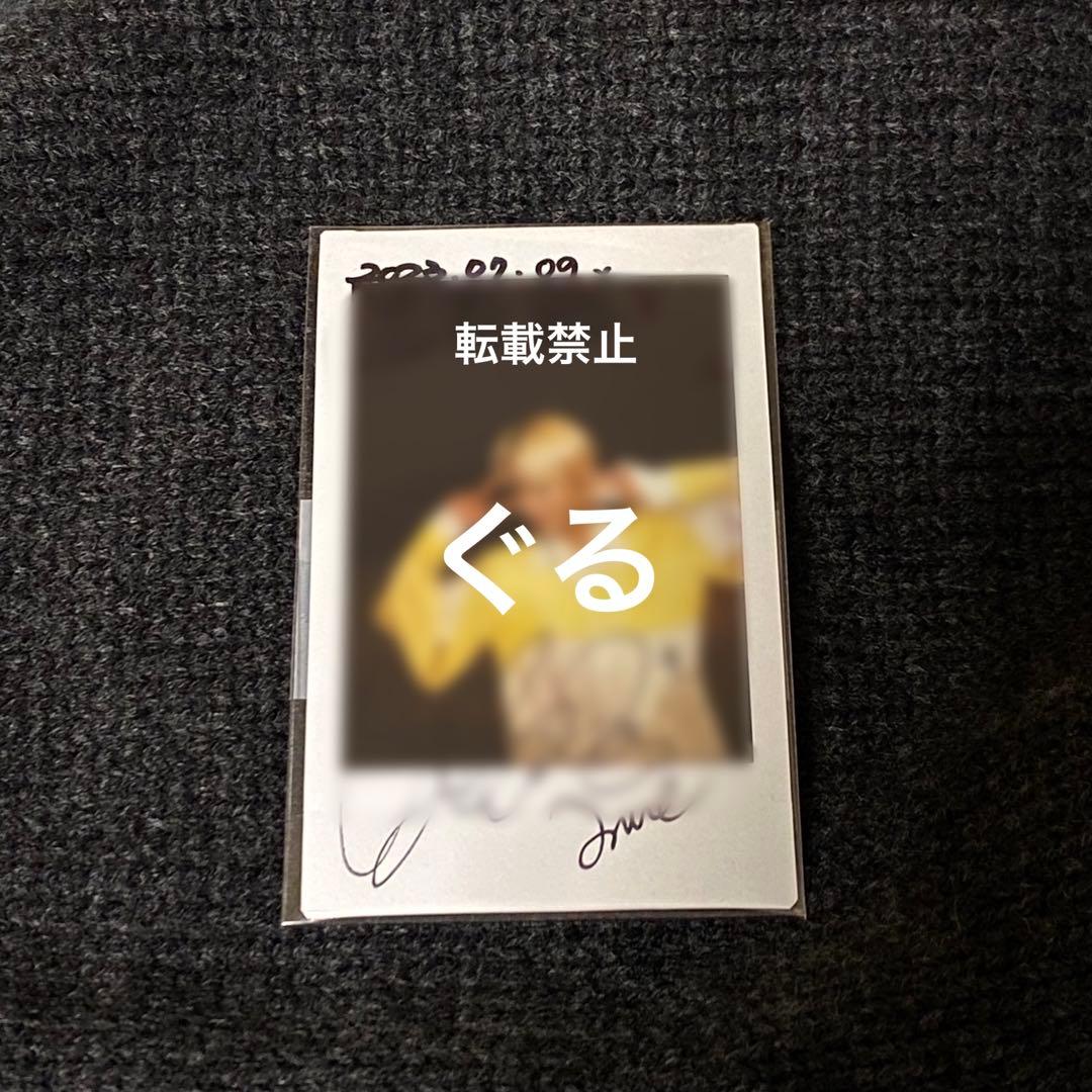 未公開 DKB LUNE ルン ソンミン 直筆サイン入りチェキ　ポラロイド
