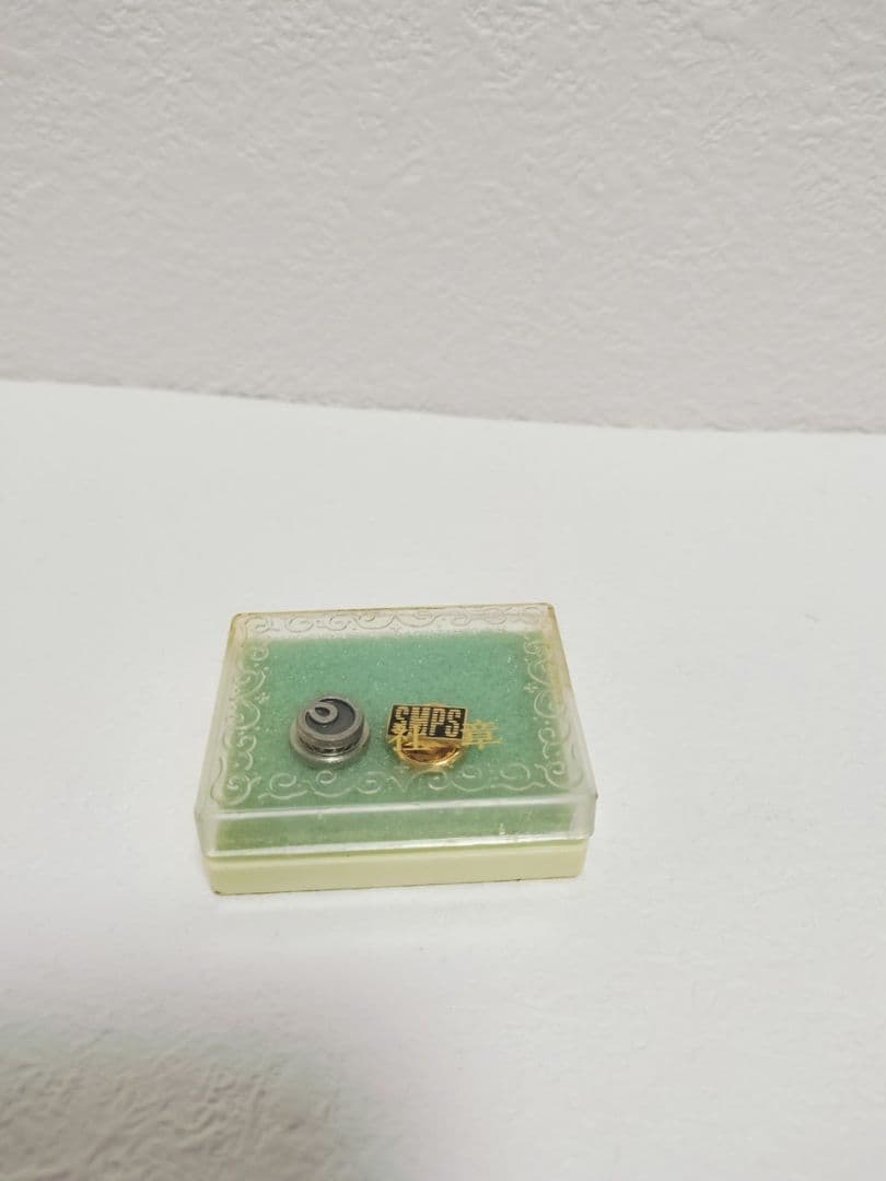 TTグループ　社章　ピンバッジ　ネジ式　プラケース付 記章 徽章 襟章 紋章