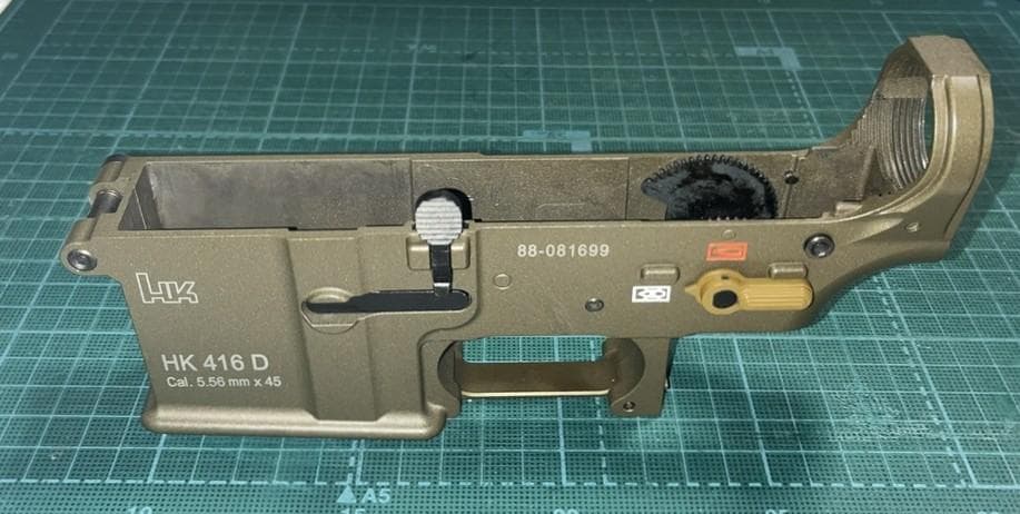 東京マルイ HK416用 ロアフレーム（DELTA HK416外し）