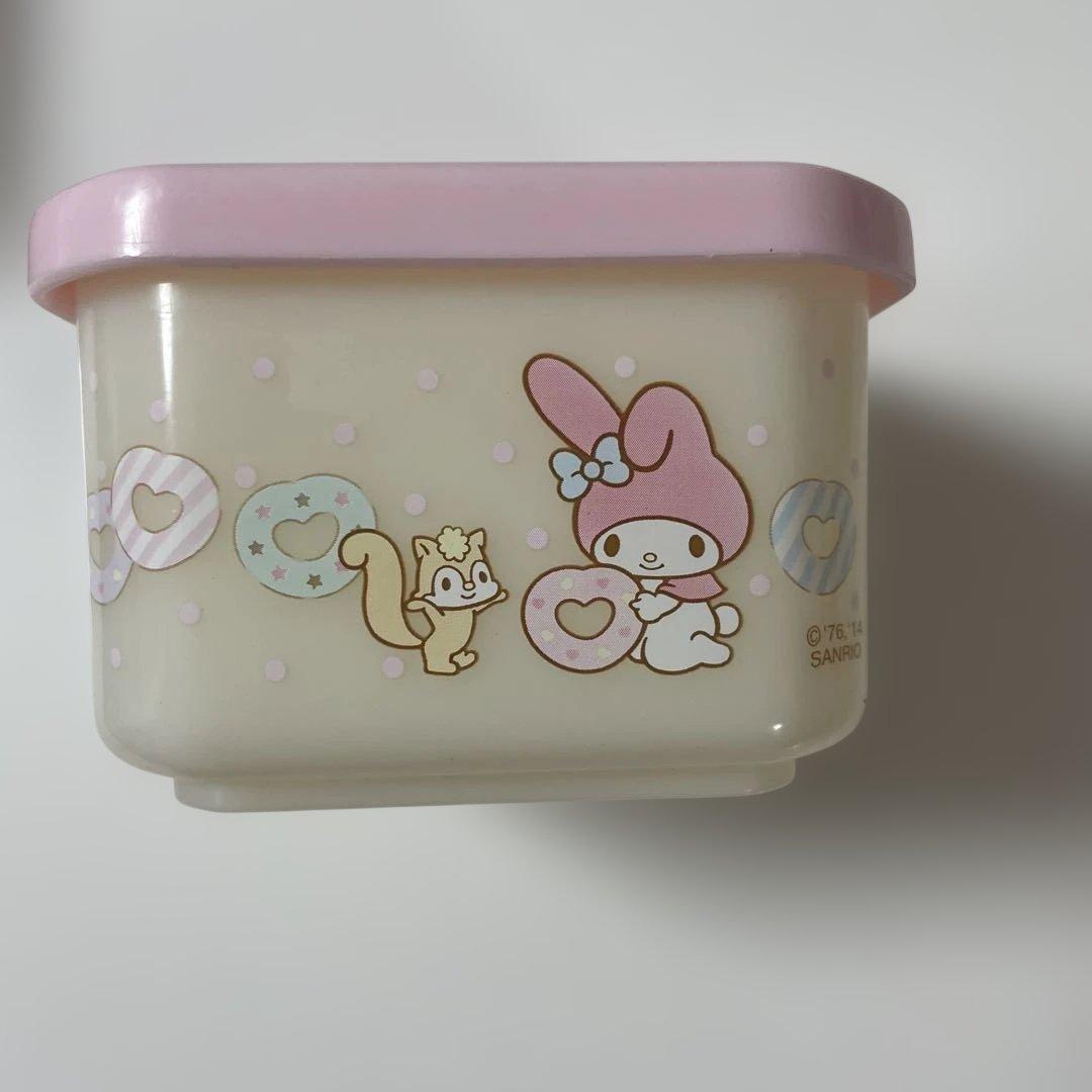 マイメロディ プラスチック容器 2個セット　2014