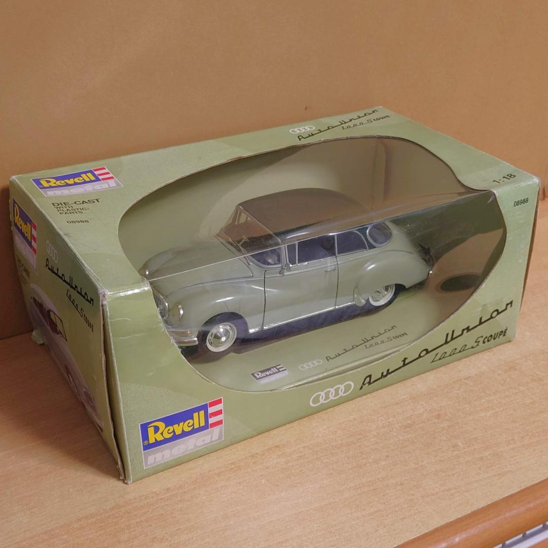 1/18 オートユニオン1000S Coupe グレー レベル製ミニカー中古
