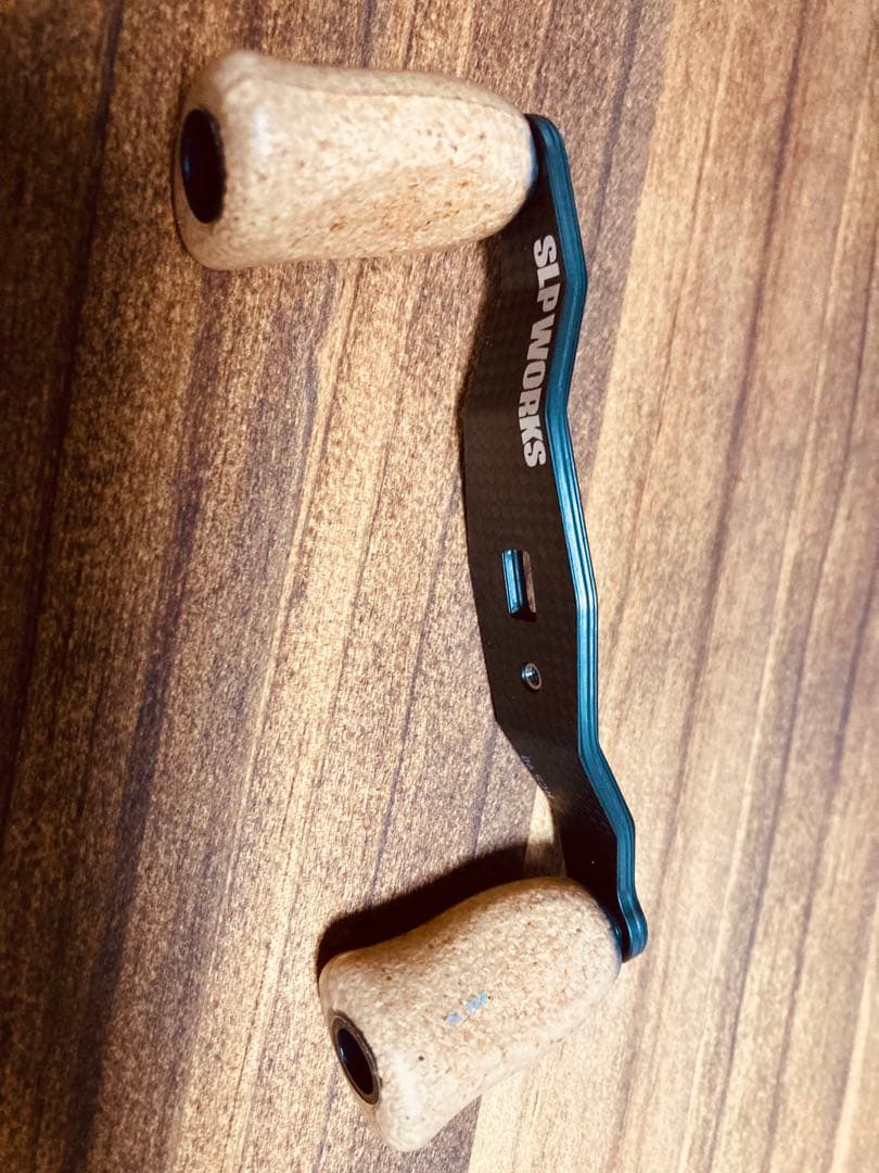 SLP WORKS 23 RCSBカーボンクランクハンドル 90mm&コルクノブ