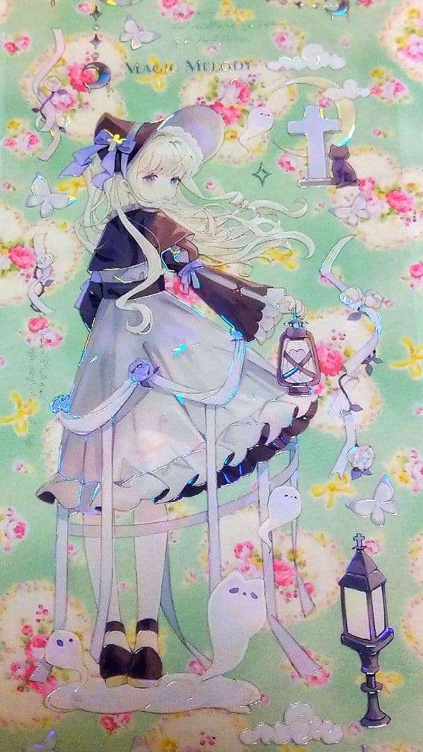 ✩再販✩J819＃镜幻序曲(贝壳光)刺猬家切り売り海外人物マステ女の子