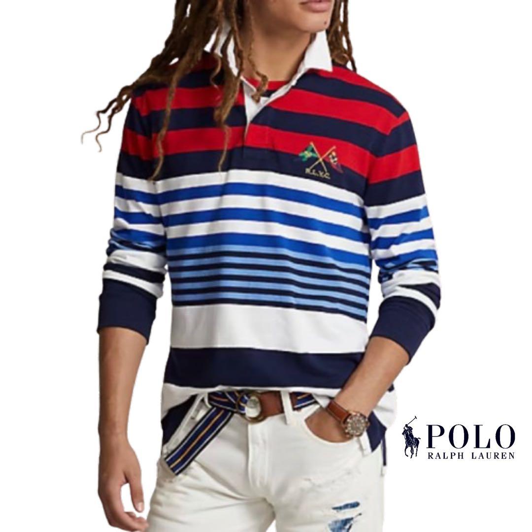 ビッグサイズPolo Ralph Laurenラガーシャツ ストライプmh800