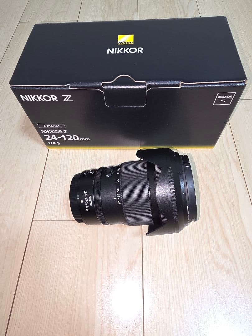NIKKOR Z 24-120mm f/4 S レンズ(NDとPLフィルター付き