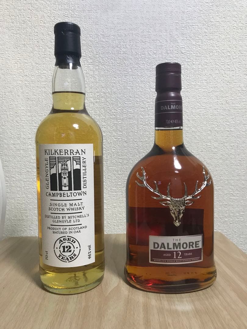 キルケラン12年&ダルモア12年セット