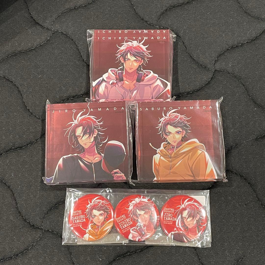 Buster Bros!!! アクリルブロック 缶バッジ