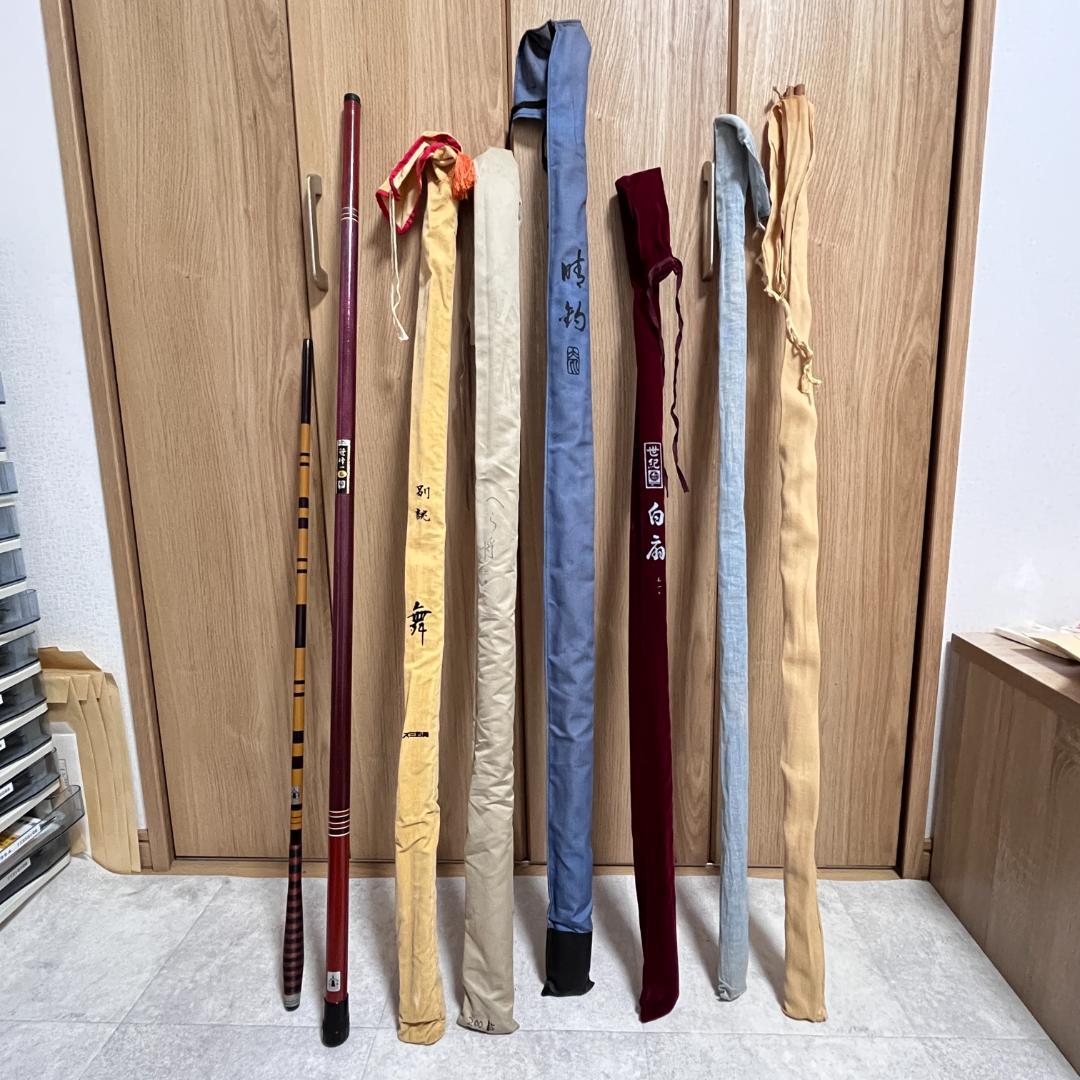 ヘラブナ　釣り竿8本まとめ売り