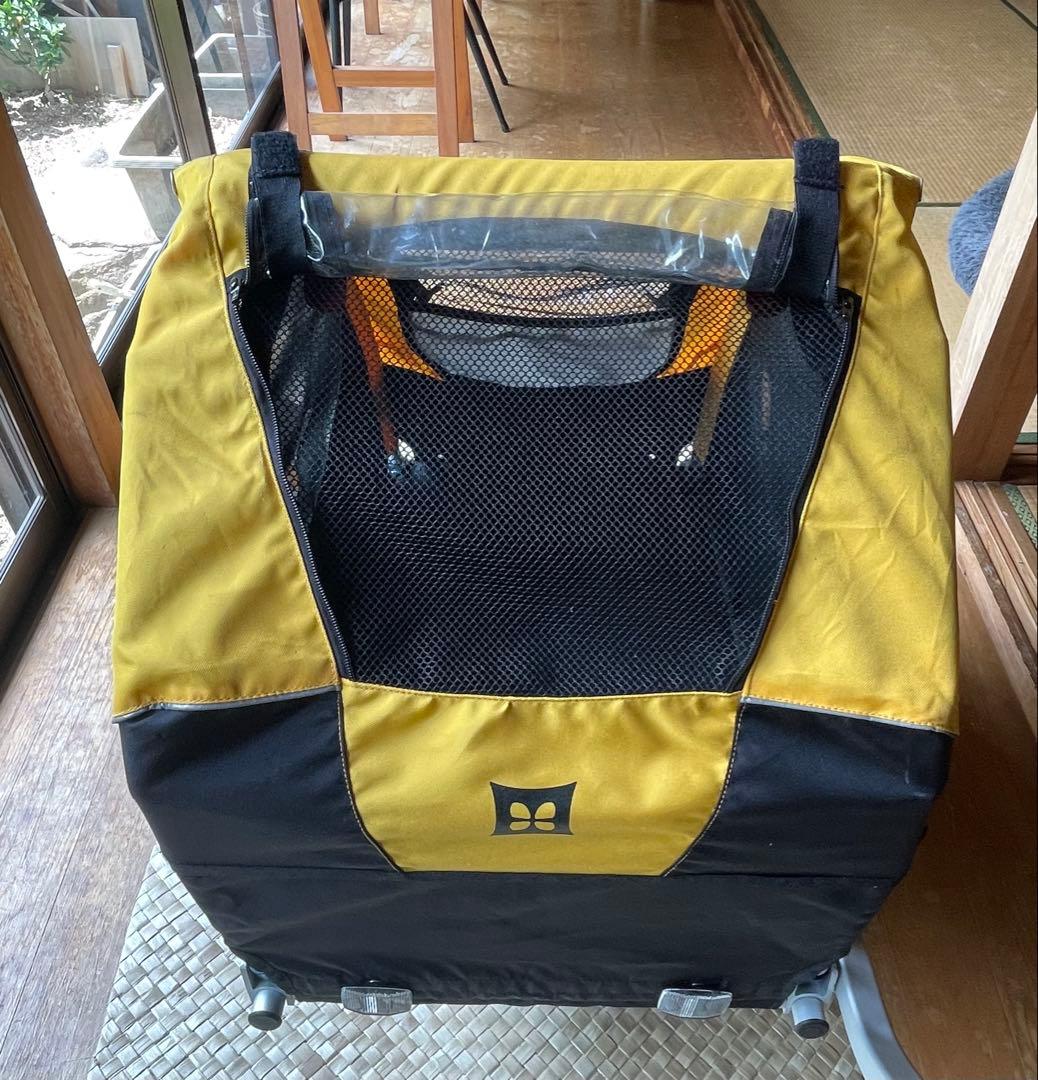 BURLEY ペットカート 自転車　専用　イエロー/ブラック中古美品