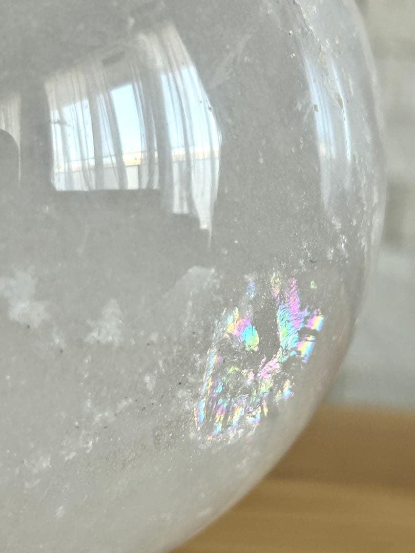 かおりちゃん【超希少✨】ライトニング水晶 3.6kg 大玉