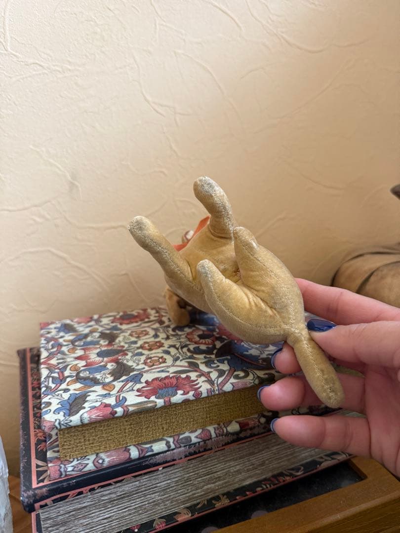 アンティーク　ドッグ　犬　テディベア　フランスアンティーク