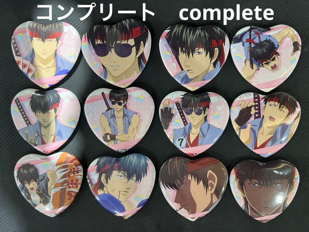 銀魂オンシアター2D 真選組動乱篇　推し活缶バッジ　コンプリートセット