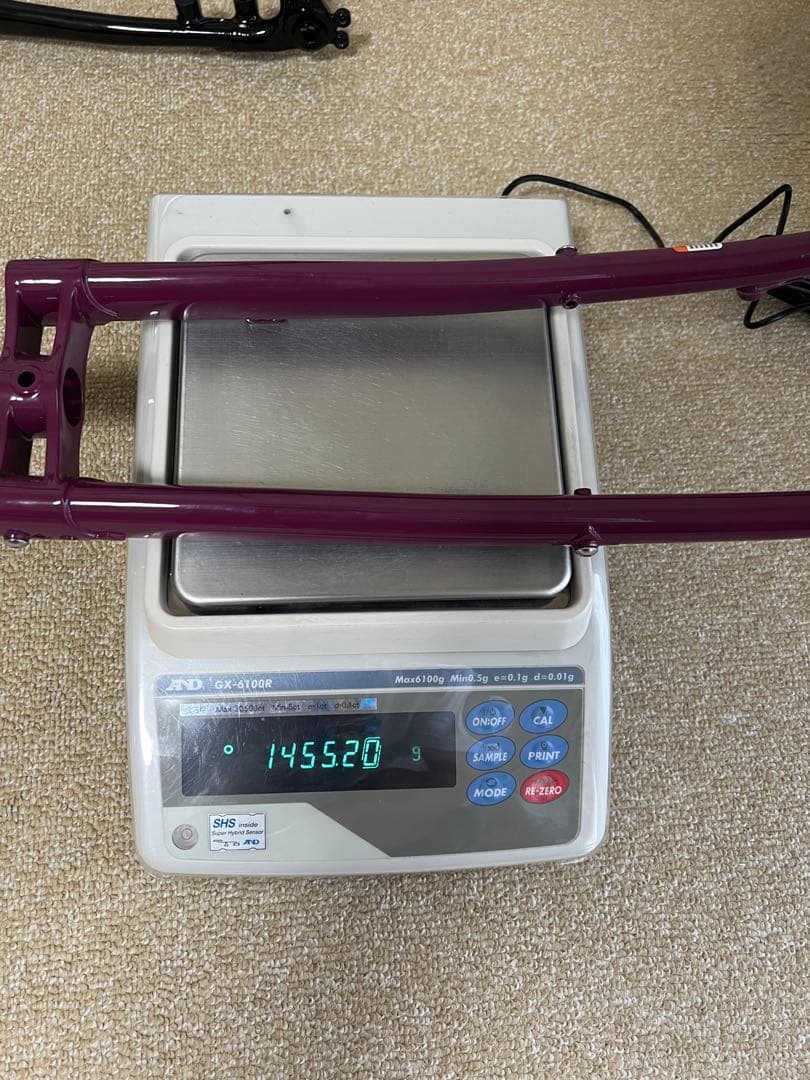 【美品】ALL-CITY GORILLA MONSOON フレームセット 55