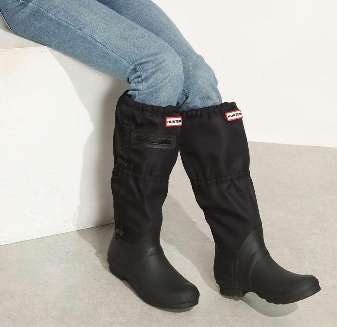 Hunter レディース オリジナル トール トラベル ブーツ　UK5