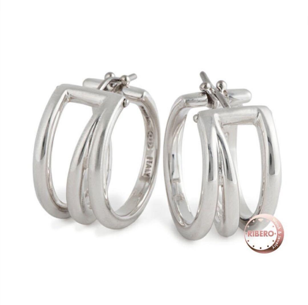 Tiffany & Co. シルバーフープピアス