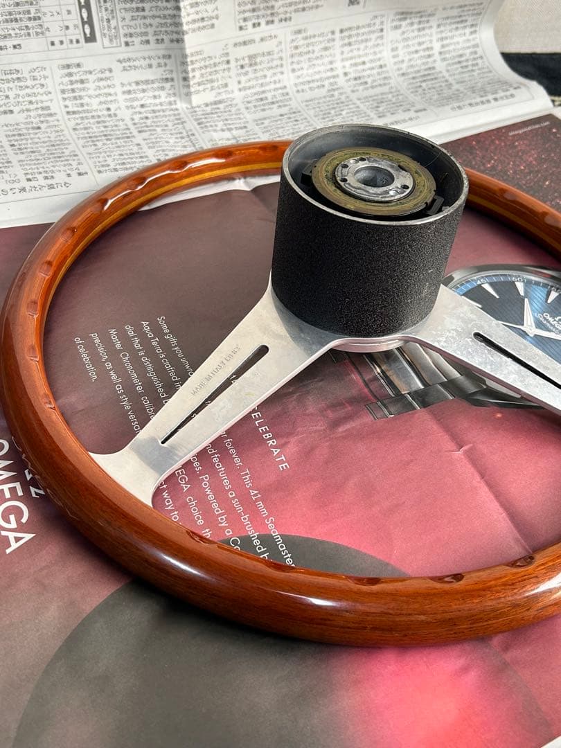 【新春SALE】NARDI ND TORINO ステアリングホイール　シルバー