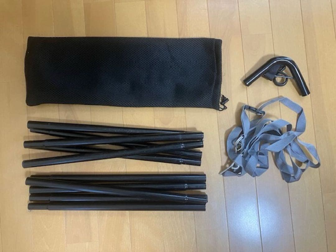 バンドックソロキャン3点セット、おまけに二股ポール付き