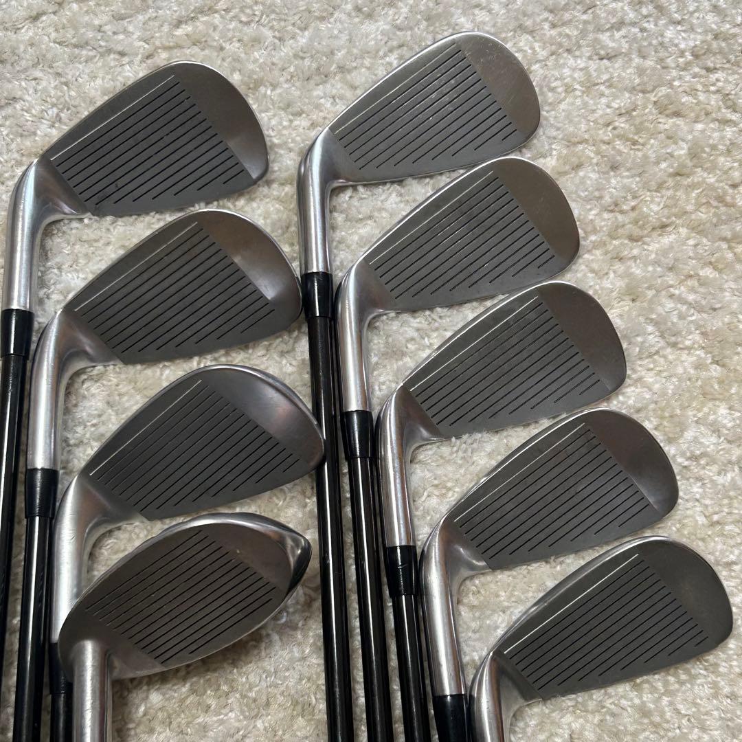 メンズ　右利き用　豪華14本　ゴルフセット　フレックスR キャディバッグ付き