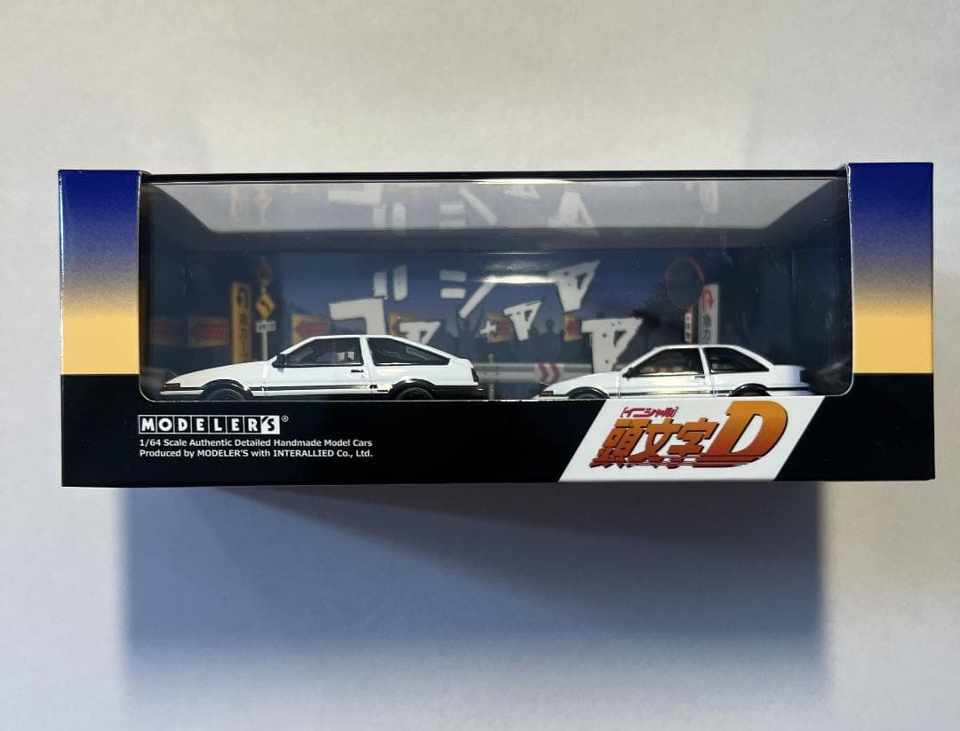 頭文字D　MODELERS Initial D 藤原拓海 AE86 ミニカー