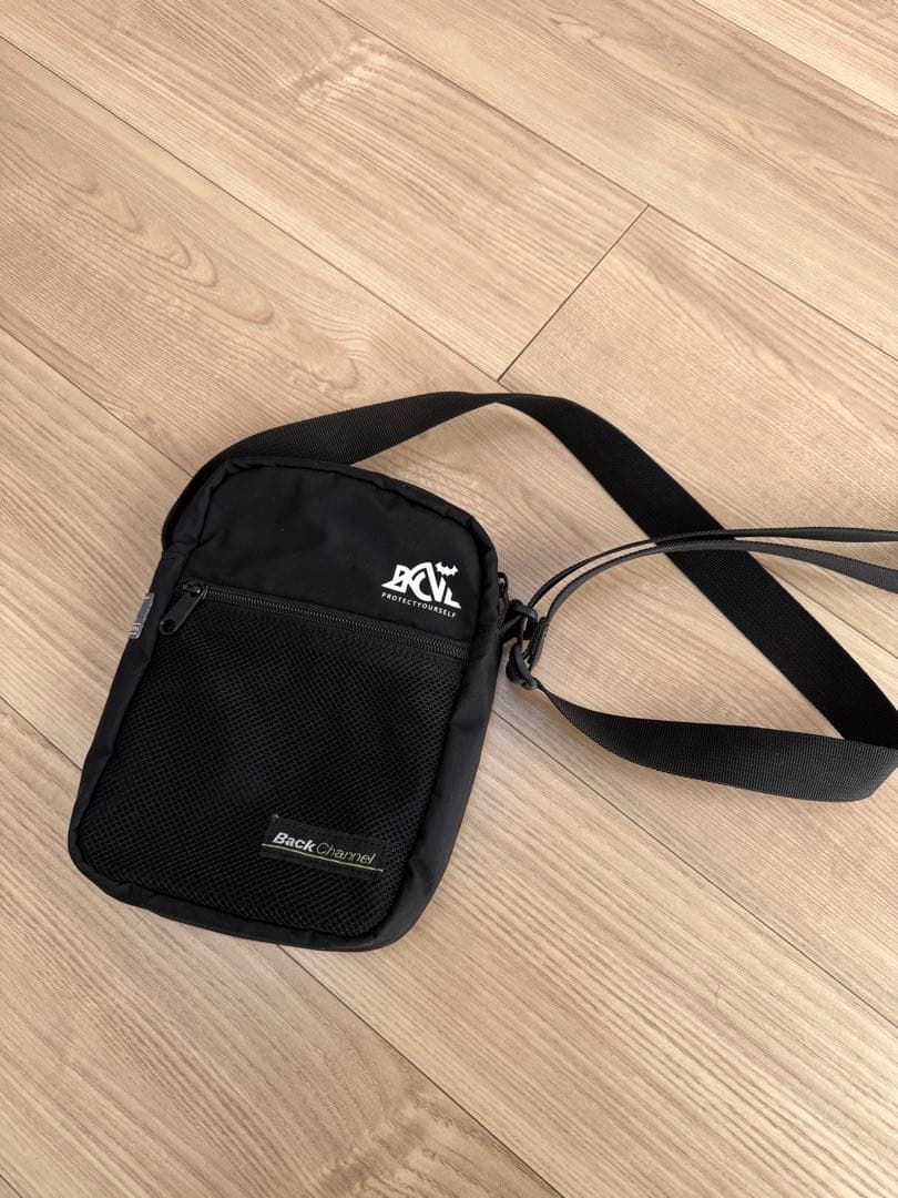 美品★Back Channel MEI ショルダーバッグ コラボ ブラック