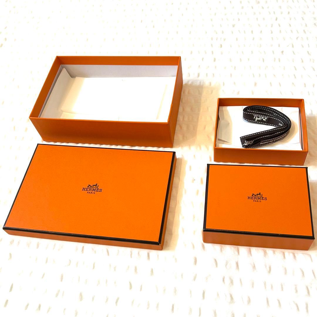 【新品同様多数】極上美品　エルメス25点ボックス空箱カレ90財布ツイリー化粧品用