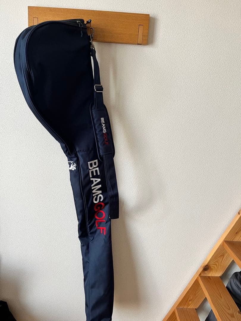 BEAMS GOLF クラブケース　ネイビー