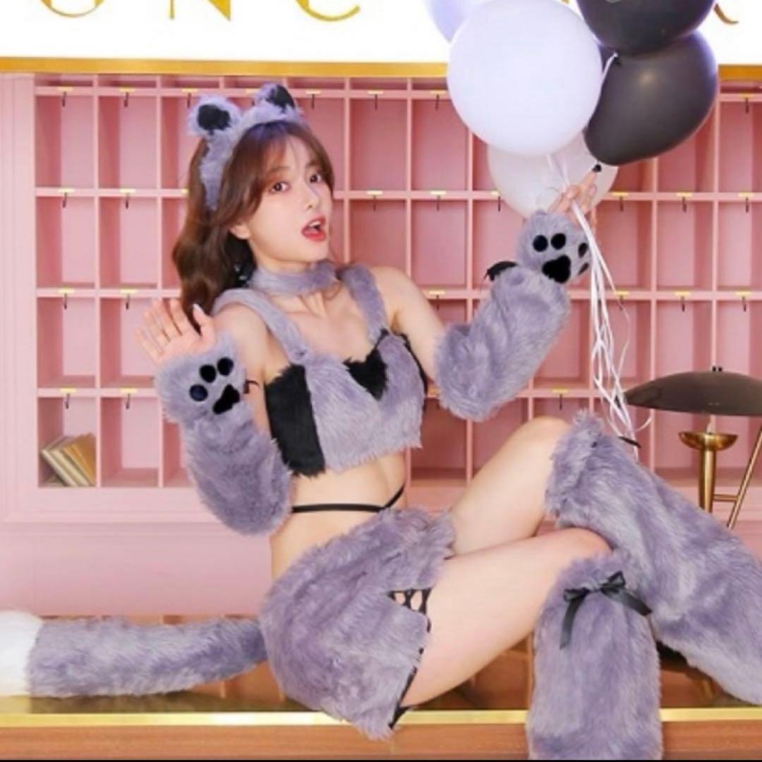 malymoon マリームーン 狼 衣装 コスチューム 仮装 7点セット