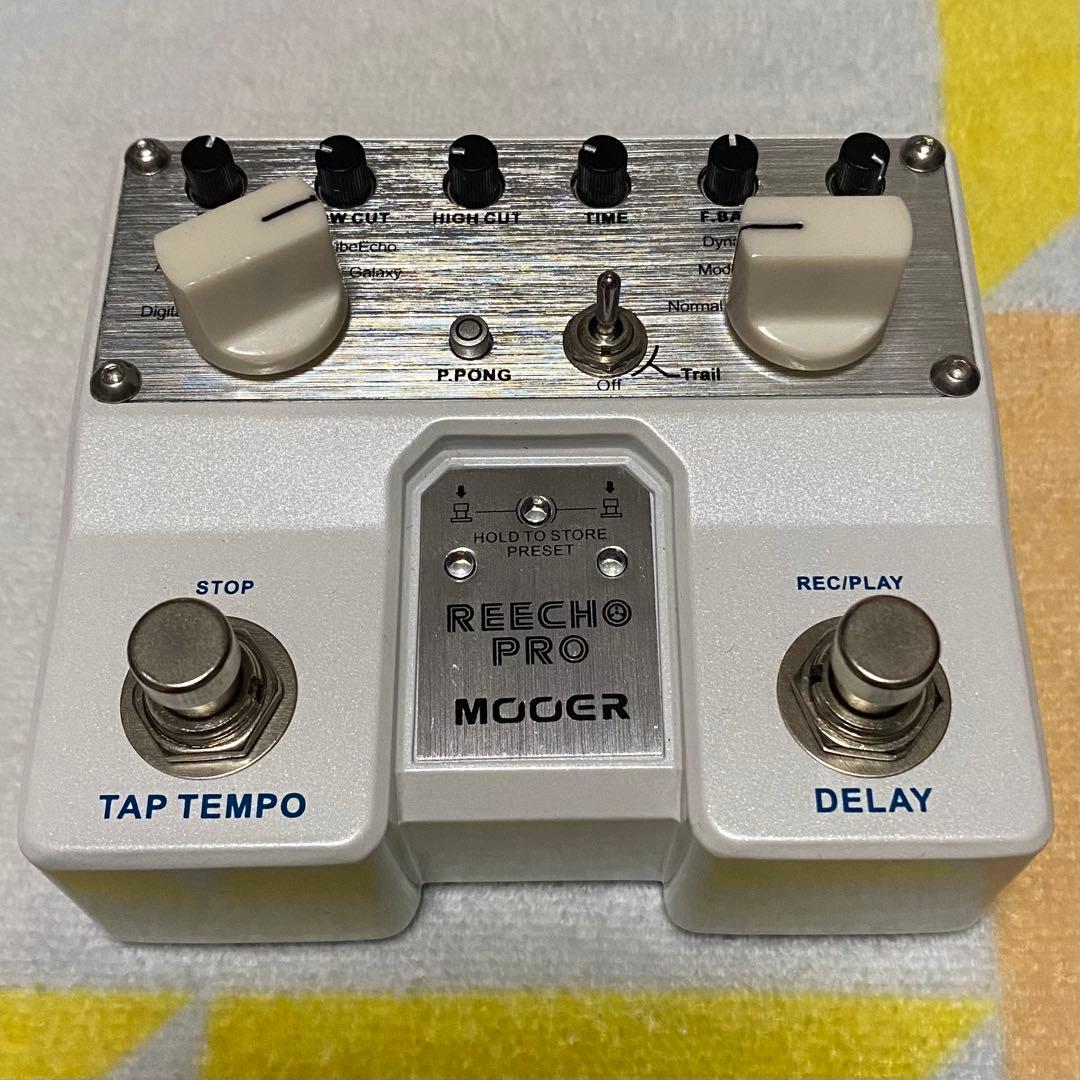 MOOER REECHO PRO ディレイ タップテンポ付き ギターエフェクター
