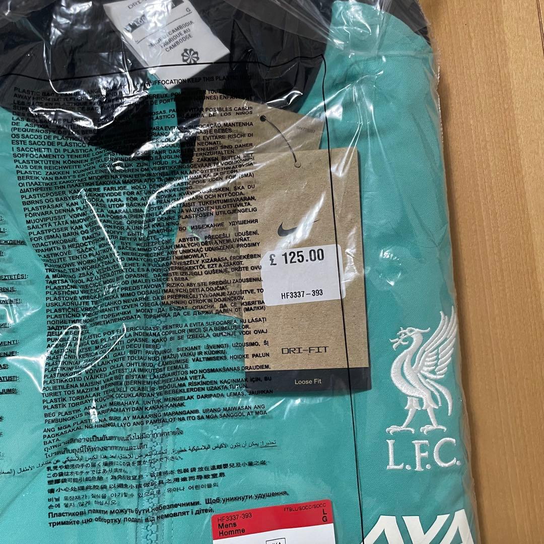 【新品未使用タグ付き✨】リバプール　アンセムジャケット　Lサイズ　グリーン