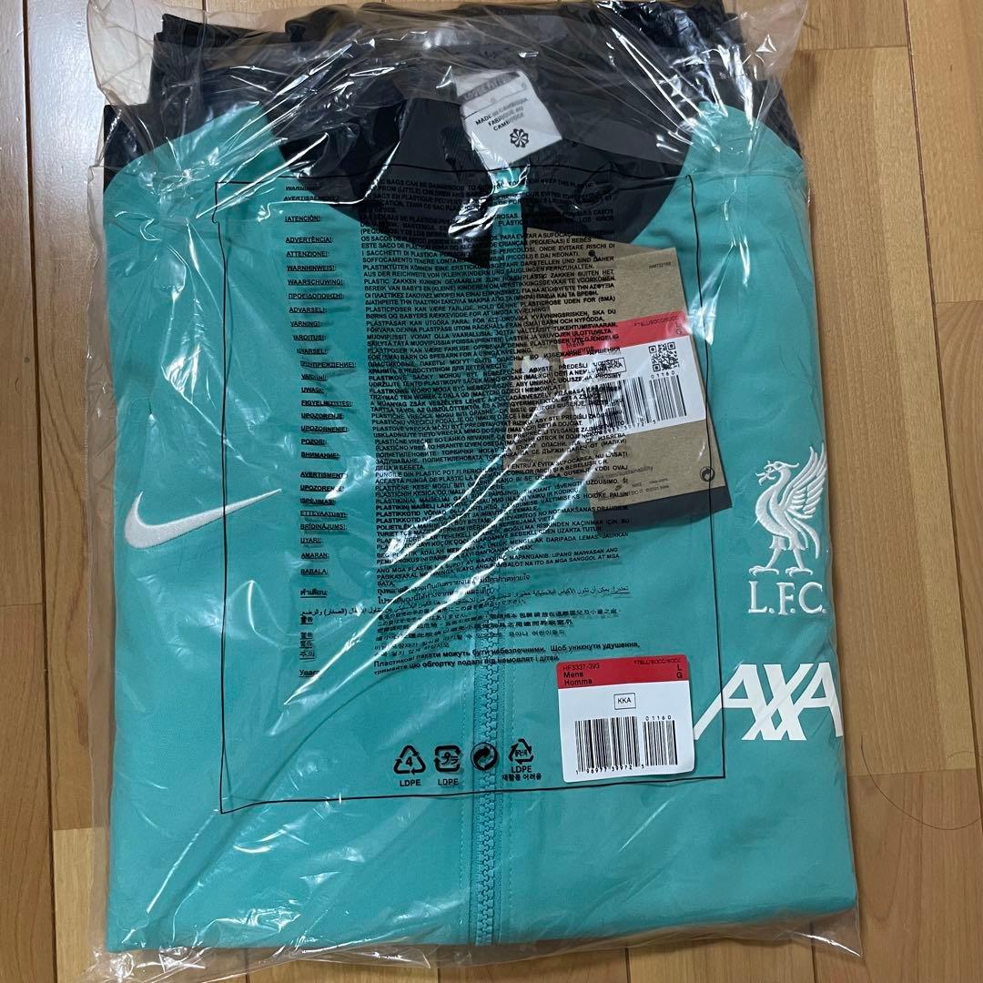 【新品未使用タグ付き✨】リバプール　アンセムジャケット　Lサイズ　グリーン