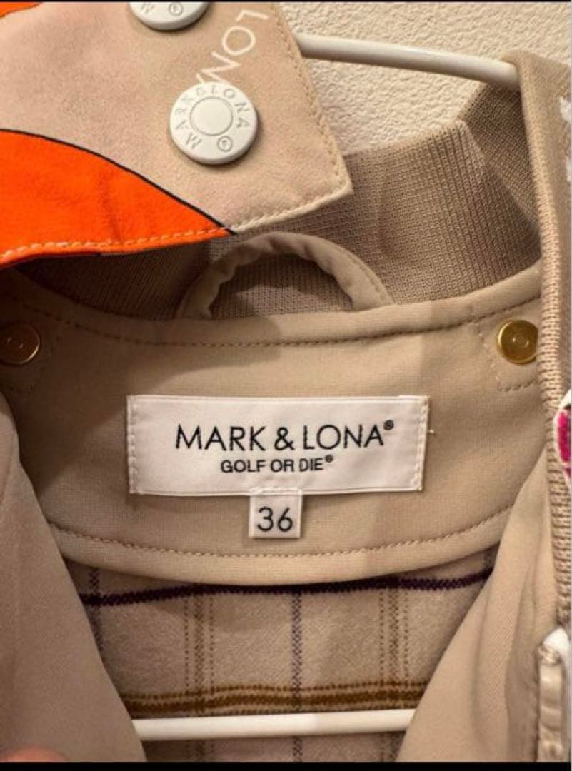 MARK&LONA ジャケット ナイロンジャケット 2way ゴルフ　新品同様