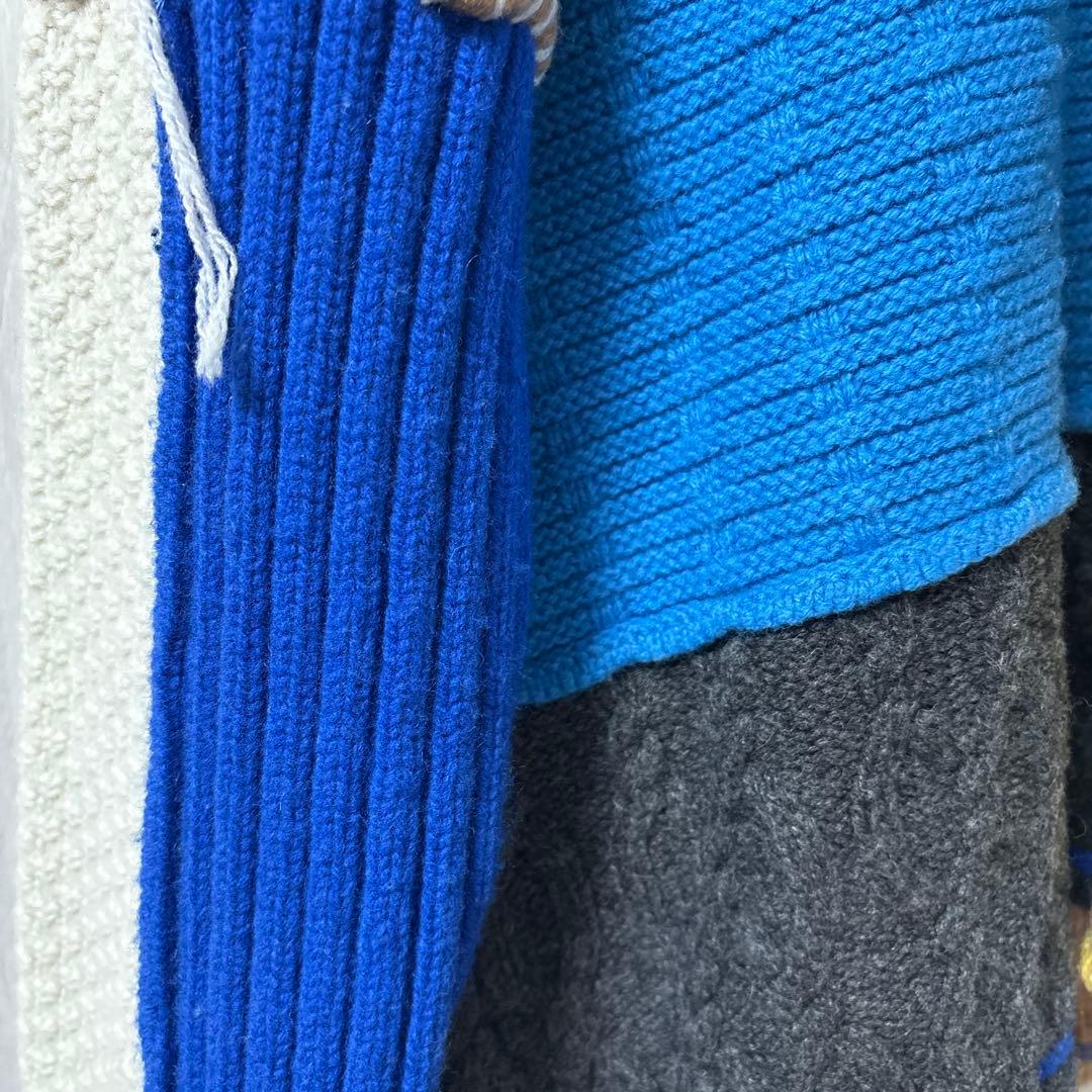 zara ADER error　パッチワークカーディガン