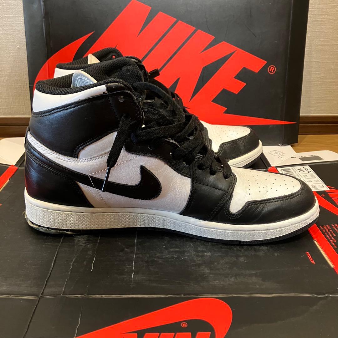 2014年 NIKE AIR JORDAN 1 Black/White 28cm