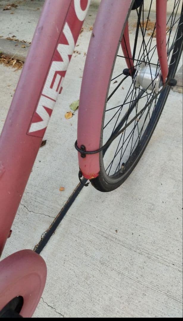 VIEW CRUISE 27インチ 自転車 ピンク