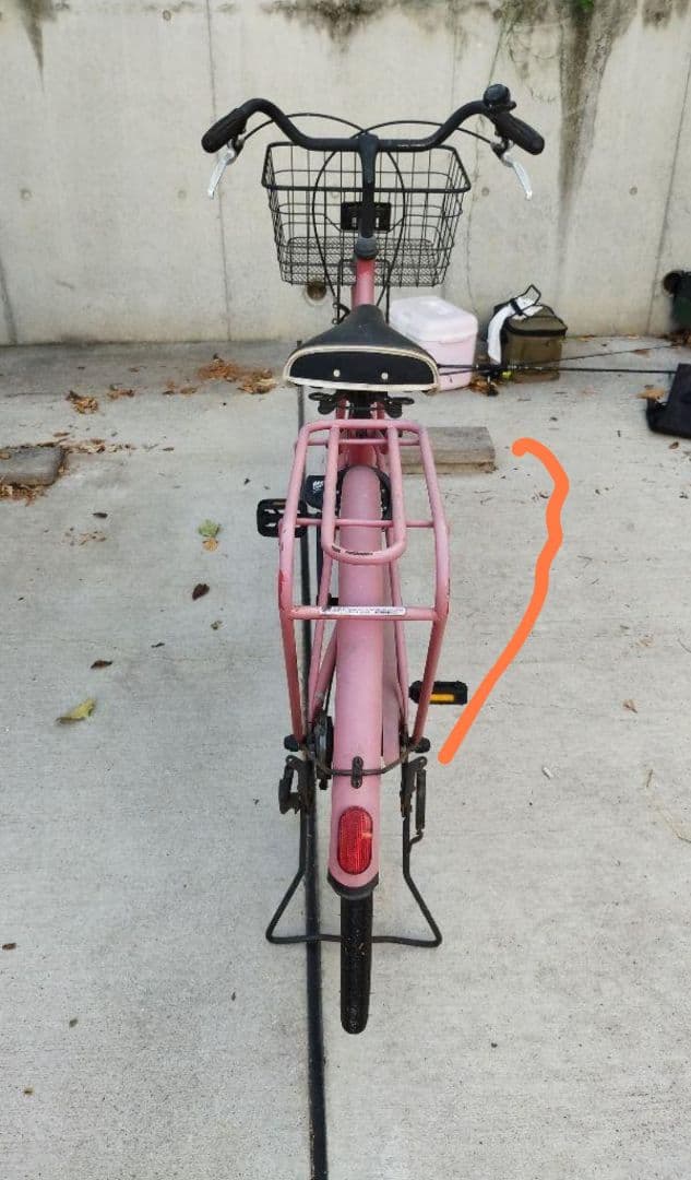 VIEW CRUISE 27インチ 自転車 ピンク