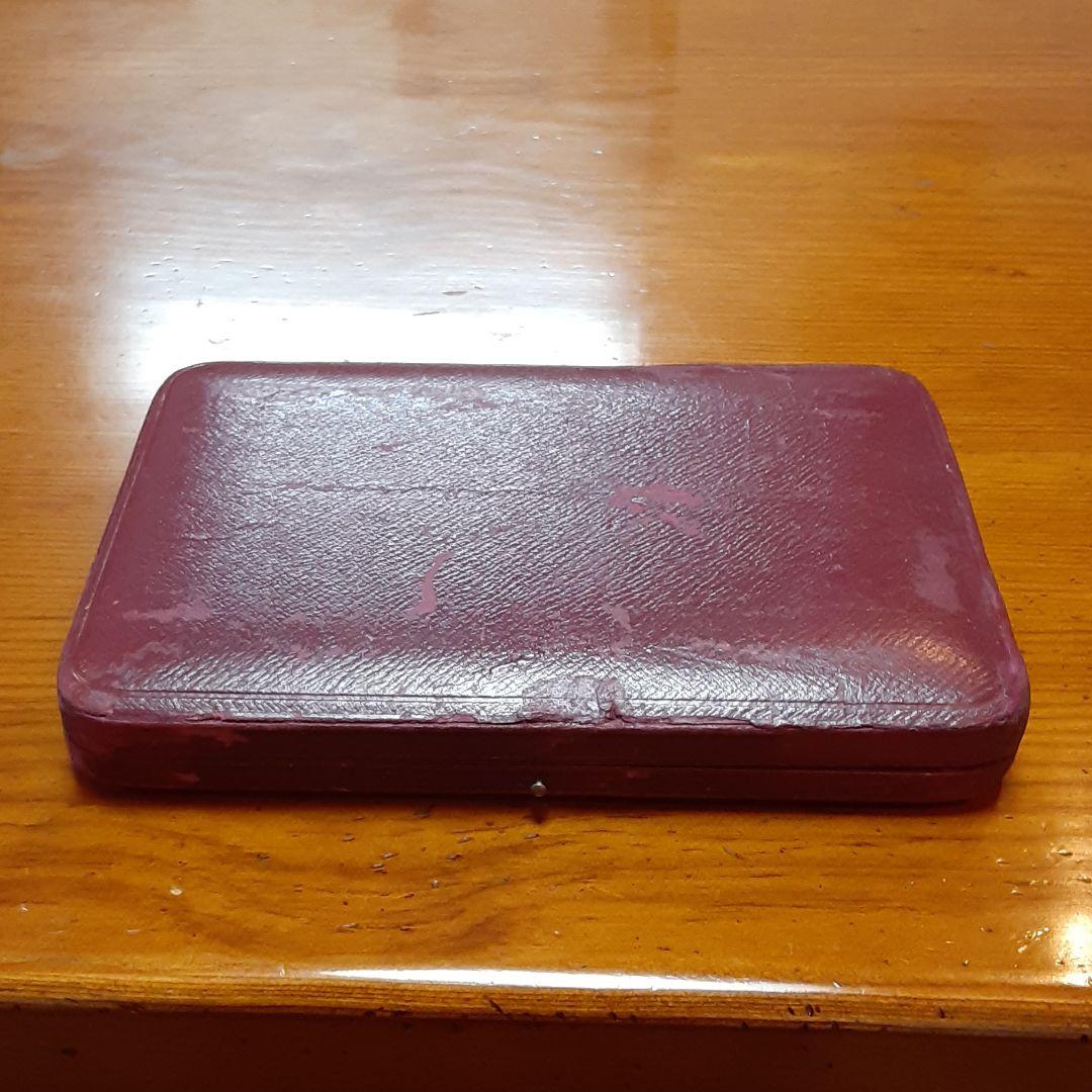 英国 純銀 ティースプーン&シュガートング ♡アンティークシルバー◇ケース付