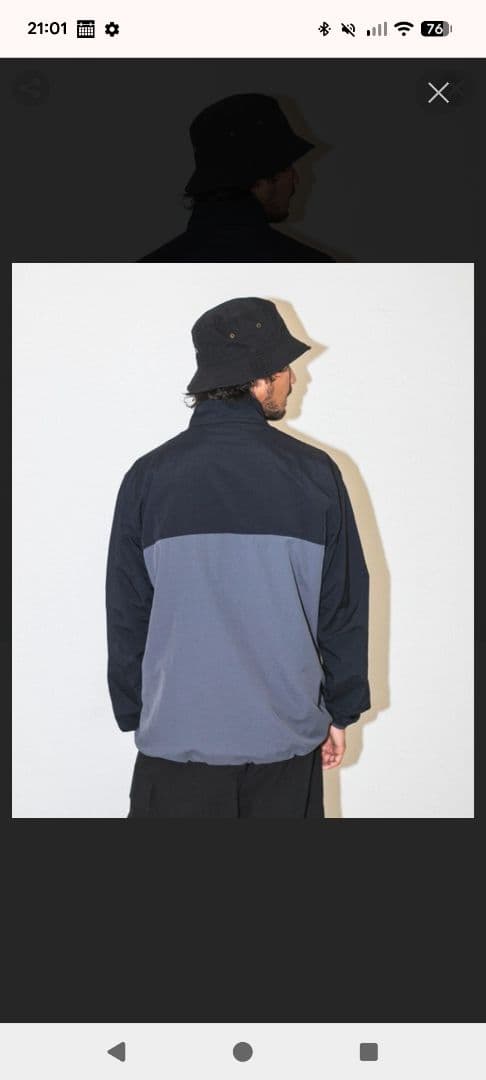 アーバンリサーチ　ゴルフ OOPS　ナイロン　プルオーバー　アノラック