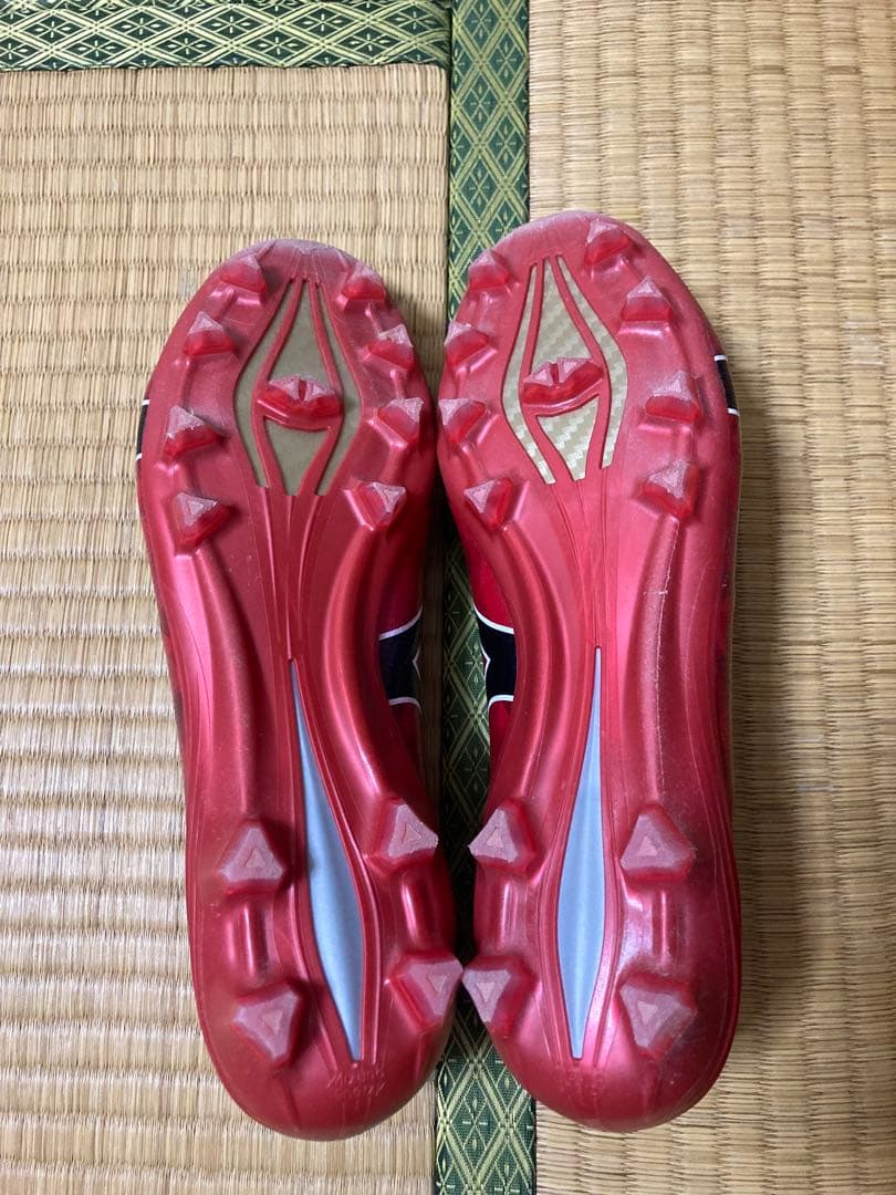 ミズノアルファ2 ルビーレッドパック 27cm