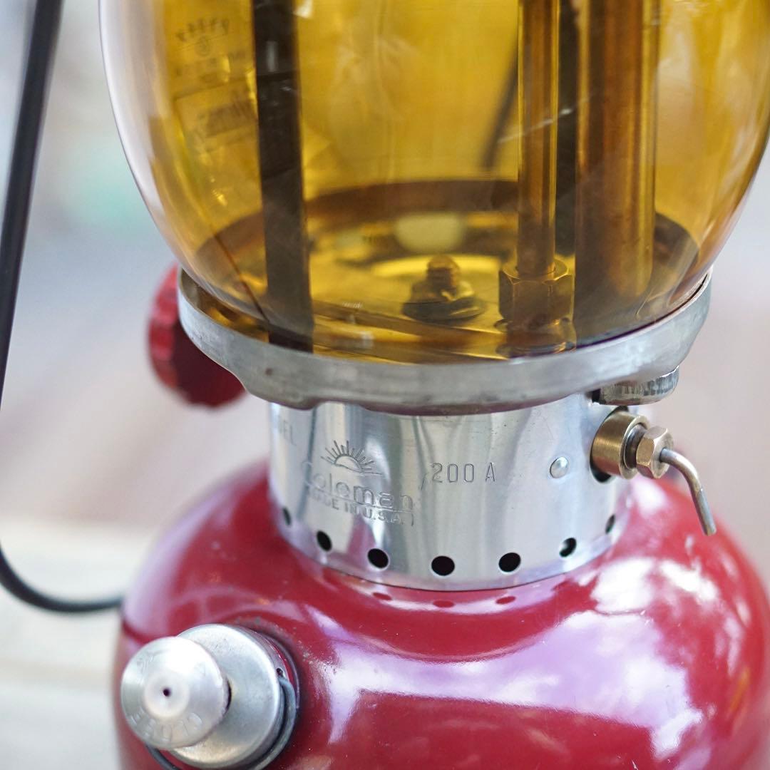 美品！1961/10製造　コールマン200A バーガンディー