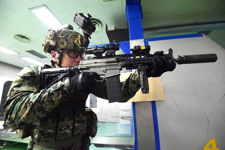 K1A用M4ストックアダプター（新型）