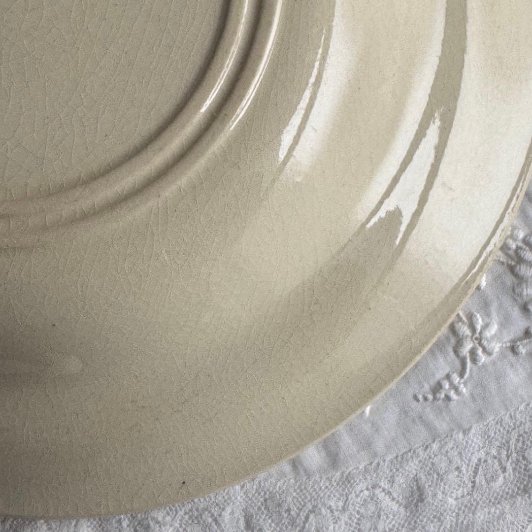 フランスアンティーク　Gien Bouquets de roses 深皿②