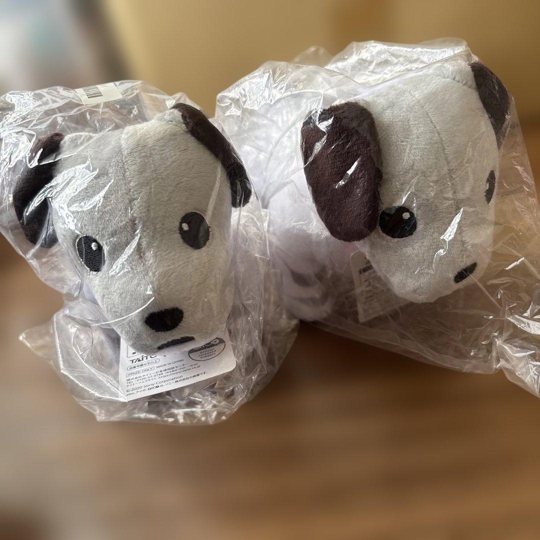 レア　aibo アイボ　ポージング　ぬいぐるみ　桜　ピンク