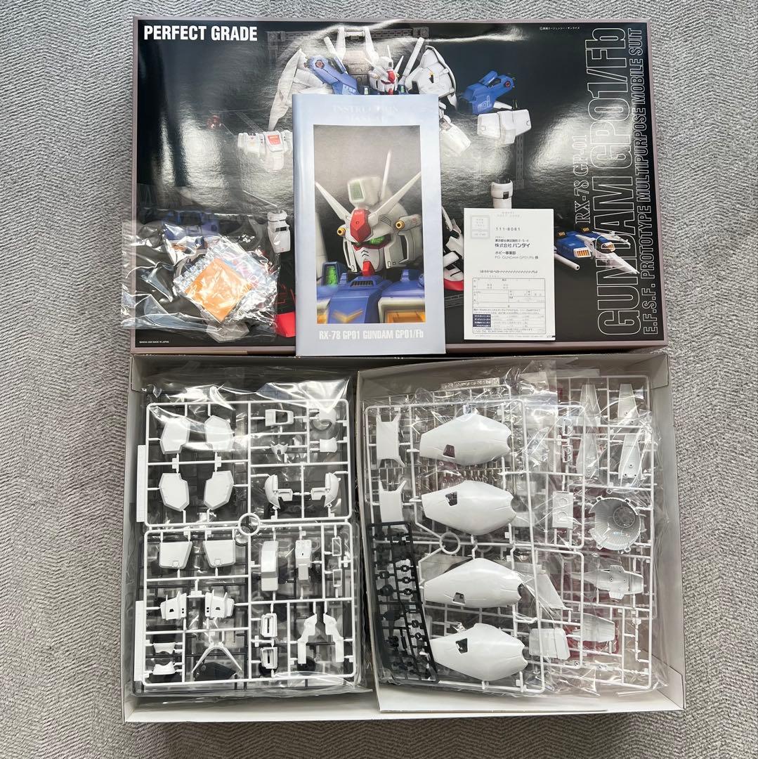 PG ガンダムRX-78GP01 Fb ガンダム試作1号機フルバーニアン