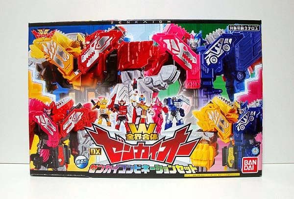 機界戦隊ゼンカイジャー/W全界合体ゼンカイコンビネーションセット 新品 検)特撮