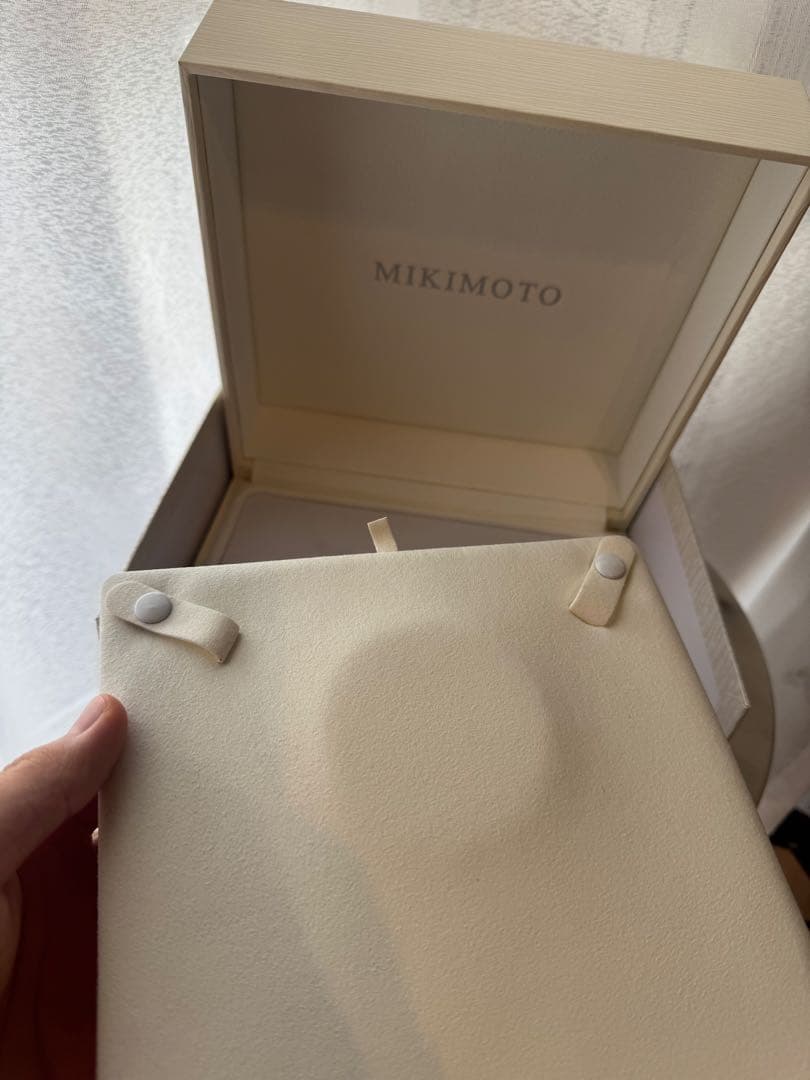 MIKIMOTO 高級パールジュエリー空箱 リボン付