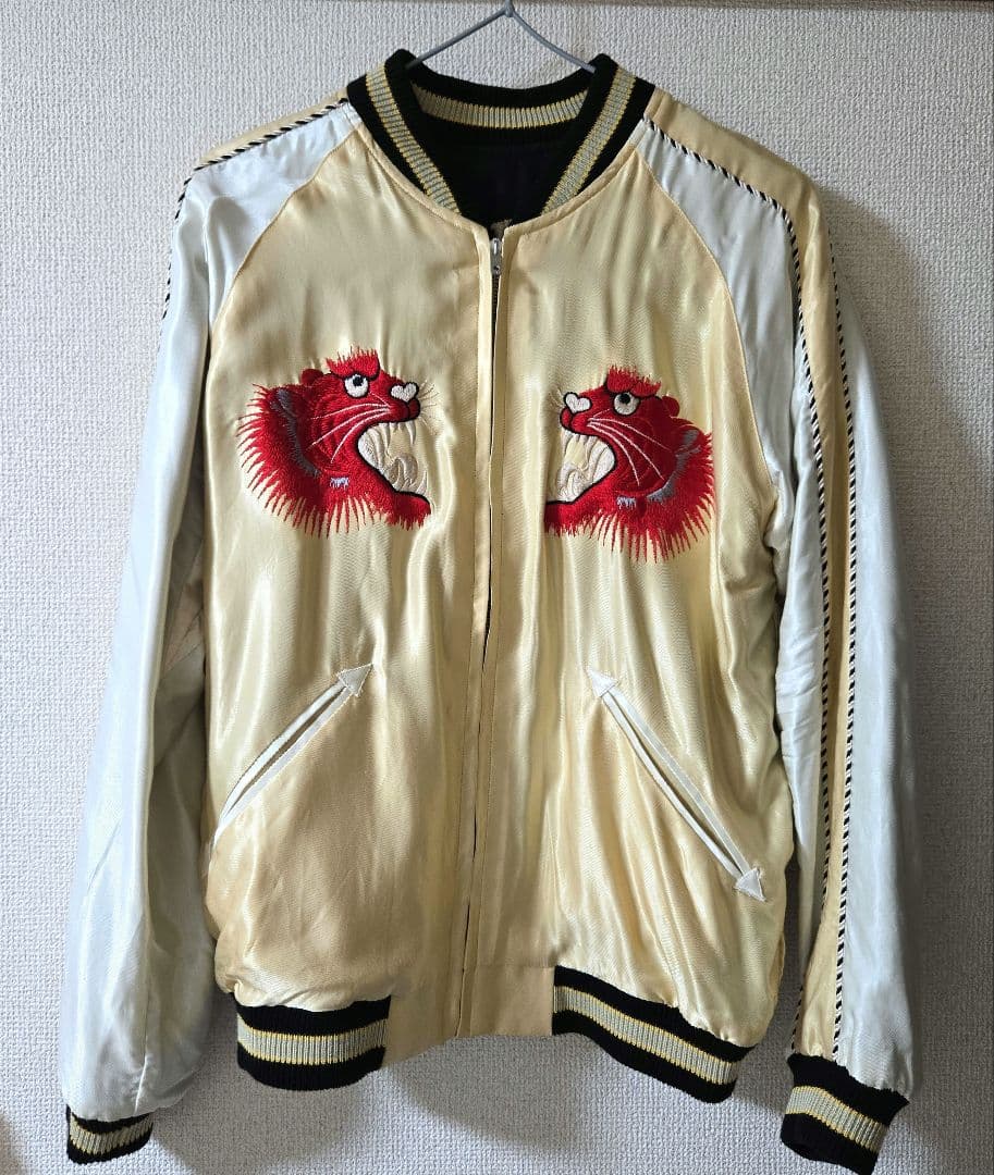 テーラー東洋 スカジャン（レッドタイガー×ゴールドドラゴン）